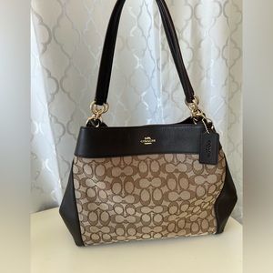 Coach Signature Lexy shoulder bag in brown